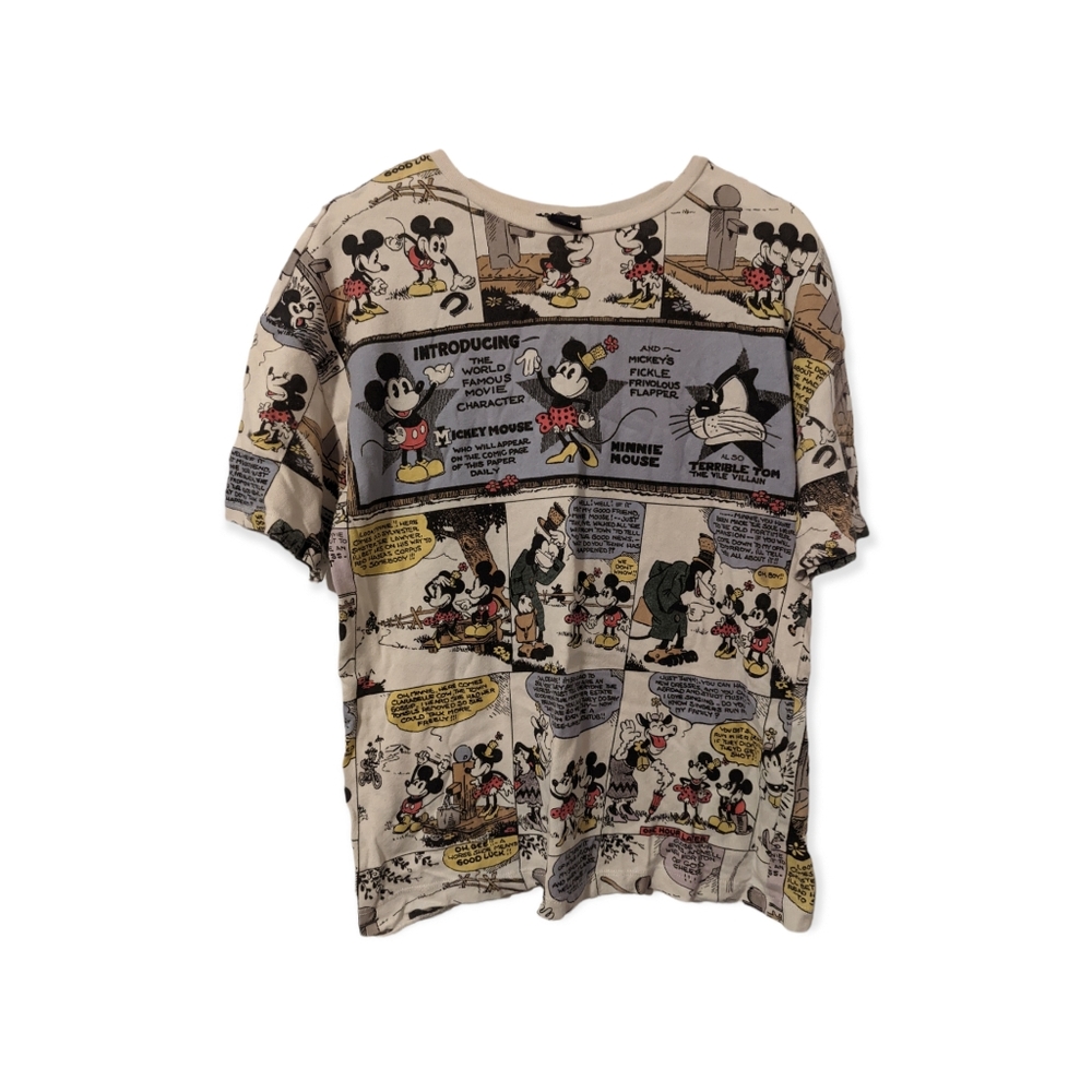 Zara All Over Mickey Print Size Small
